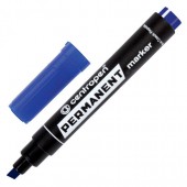 Маркер перманентный Centropen, синий, клиновидный наконечник, 1-4,6 мм Маркер перманентный Centropen, синий, клиновидный наконечник, 1-4,6 мм