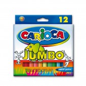 Фломастеры 12цв., "Carioca Jumbo", картон.упак.