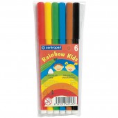 Фломастеры 6цв., "Rainbow Kids" Фломастеры 6цв., "Rainbow Kids"