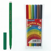 Фломастеры 6цв., "Rainbow Kids" Фломастеры 6цв., "Rainbow Kids"