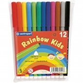 Фломастеры 12цв., "Rainbow Kids"