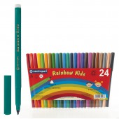 Фломастеры 24цв., "Rainbow Kids"