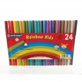 Фломастеры 24цв., "Rainbow Kids"