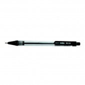 Ручка шариковая автомат. Index, Delta, прозрачный корпус, 0,7мм, масляные чернила, черная