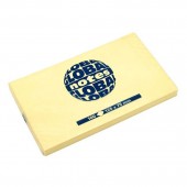 Липкие блоки 75х125мм, Global, желтые, 100л, Липкие блоки 75х125мм, Global, желтые, 100л,