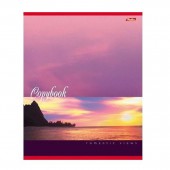 Тетрадь А5,  48л, клетка, скрепка, Хатбер, Romantic Views, ассорти Тетрадь А5,  48л, клетка, скрепка, Хатбер, Romantic Views, ассорти