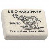 Ластик Koh-I-Noor "Elephant", каучуковый, прямоугольный, 300/80 Ластик Koh-I-Noor "Elephant", каучуковый, прямоугольный, 300/80