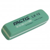 Ластик Factis, виниловый, мягкий, зеленый, из непрозрачного пластика, 74х24х12,5мм