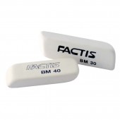 Ластик Factis, мягкий, скошенный, из натурального каучука, 59х19,5х10мм