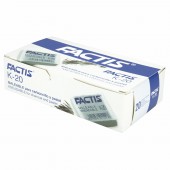 Ластик Factis, очень мягкий, из натурального каучука для грифеля тв. В-6В, 37,2х28,5х10,2мм Ластик Factis, очень мягкий, из натурального каучука для грифеля тв. В-6В, 37,2х28,5х10,2мм