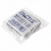 Ластик Factis, очень мягкий, из натурального каучука для грифеля тв. В-6В, 37,2х28,5х10,2мм Ластик Factis, очень мягкий, из натурального каучука для грифеля тв. В-6В, 37,2х28,5х10,2мм