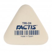Ластик Factis, мягкий, треугольный из синтетического каучука, 51х46х13мм