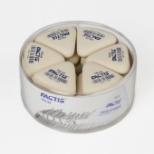 Ластик Factis, мягкий, треугольный из синтетического каучука, 51х46х13мм Ластик Factis, мягкий, треугольный из синтетического каучука, 51х46х13мм