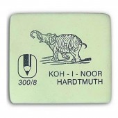 Ластик Koh-I-Noor "Elephant", каучуковый, прямоугольный, 55х48мм Ластик Koh-I-Noor "Elephant", каучуковый, прямоугольный, 55х48мм