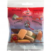 Набор ластиков Koh-I-Noor в упаковке с европодвесом (50 гр) Набор ластиков Koh-I-Noor в упаковке с европодвесом (50 гр)