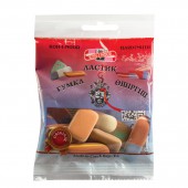 Набор ластиков Koh-I-Noor в упаковке с европодвесом (50 гр) Набор ластиков Koh-I-Noor в упаковке с европодвесом (50 гр)