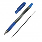 Ручка шариковая Pilot bps-gp-Medium, синяя, толщина линии письма 0,4мм , диаметр шарика 1,0 мм,  ст.1