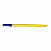 Ручка шариковая Стамм, рш 049, цвет стандарт, с синим стержнем, колпачком