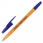 Ручка шариковая Corvina 51, желтый корпус, синяя
