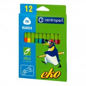 Фломастеры 12цв., "Eko", европодвес Фломастеры 12цв., "Eko", европодвес