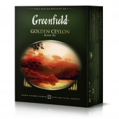 Чай черный Greenfield Golden Ceylon, цейлонс., 100пак/уп, ст.9 Чай черный Greenfield Golden Ceylon, цейлонс., 100пак/уп, ст.9