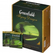 Чай зеленый Greenfield Flying Dragon, 100пак/уп., ст.9 Чай зеленый Greenfield Flying Dragon, 100пак/уп., ст.9