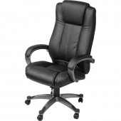Кресло руководителя bn_Dp eсhair-604 rt рецикл.кожа черная,