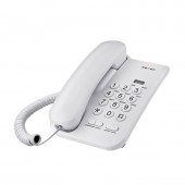 Телефон teXet ТХ-212 светло-серый, redial, регул.громкости вызова