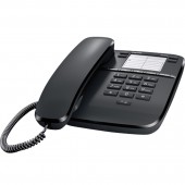 Телефон Gigaset DA310 black, redial, память 14 ном., регул.громкости