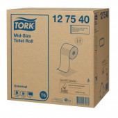 Бумага туалетная для держателей "Tork Universal AutoShift T6", 1-слойная, 135м, 127540, 27рул/уп.