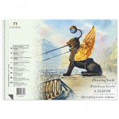 Альбом д/рис. А4, 40л, спираль, Петербургские тайны, алпт/А4 Альбом д/рис. А4, 40л, спираль, Петербургские тайны, алпт/А4