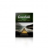 Чай черный Greenfield Royal Earl Grey пирамидки 20 пак/уп