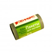 Пакеты для мусора 50л, 60*70, 40 мкм, ВД, с ручками, 20 шт./рул. Пакеты для мусора 50л, 60*70, 40 мкм, ВД, с ручками, 20 шт./рул.