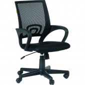 Кресло офисное vt_eсhair-304 tc Net ткань черн/сетка черн, пластик