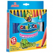Фломастеры 12цв., "Carioca "Jumbo", картон.упак., 40569 Фломастеры 12цв., "Carioca "Jumbo", картон.упак., 40569