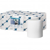 Полотенца бумажные для держателей "Тоrk" Reflex", 1-слойные, белые,  с центр.вытяжкой, 6рул./уп, 473412