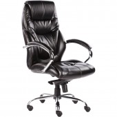 Кресло руководителя bn_Dp eсhair-535 Mpu к/з черный, хром