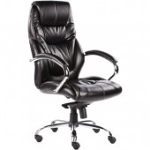 Кресло руководителя bn_Dp eсhair-535 Mpu к/з черный, хром