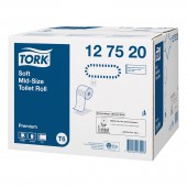 Бумага туалетная для держателей "Tork Premium" 2-слойная, белая, 100м/рул T6, 27р/уп