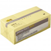 Липкие блоки 38х 51мм, Post-it, 3М, канареечно желтые, 100л, 12шт/уп, арт.Basic 653R-by, Липкие блоки 38х 51мм, Post-it, 3М, канареечно желтые, 100л, 12шт/уп, арт.Basic 653R-by,
