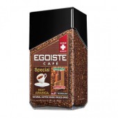 Кофе растворимый Egoiste Special, сублимированный, 20% молотого кофе, 100г, стекл.банка,