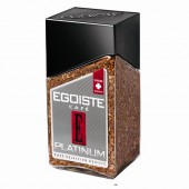 Кофе растворимый Egoiste Platinum, 100г, стекл.банка,