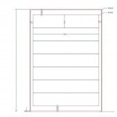 Этикетки на корешок папки-регистратора Mega Label, А4, 25 л/уп. Этикетки на корешок папки-регистратора Mega Label, А4, 25 л/уп.