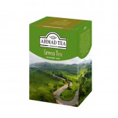 Чай зеленый листовой Ahmad Tea Green 200г, коричнев.картон.упак, ст.12