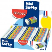 Ластик Maped "Softy mini", виниловый, мягкий, в футляре