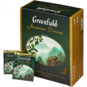 Чай зеленый Greenfield Jasmin Dream, 100пак/уп, ст.9
