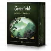 Чай зеленый Greenfield Jasmin Dream, 100пак/уп, ст.9
