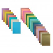 Бумага цветная А4, набор 16л, 8цв, Апплика, (8л картон + 8л.цв.бумага 50г), обл. 4дизайна,