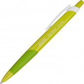 Ручка шариковая Attache Selection Sun Flower, wz-2095B neon green/blue