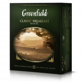 Чай черный Greenfield Classic Breakfas, 100пак/уп